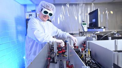 Laser-Forscher wagen sich in neue Geschwindigkeitsbereiche vor
