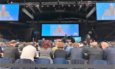 Wie Dana Guth den Bundesparteitag nutzt