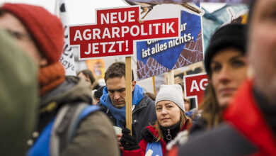 Sozial-ökologisches Bündnis demonstriert gegen „ambitionslose“ Ampel-Agrarpolitik