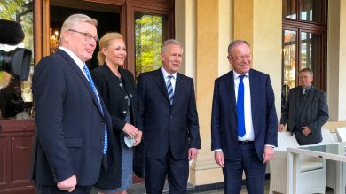 Altbundespräsident Christian Wulff erhält Niedersächsische Landesmedaille