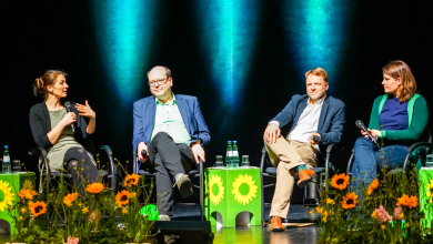 „Grüne Harmonie“ statt Debatten: Wie die Grünen ihren Ministern den Rücken stärken