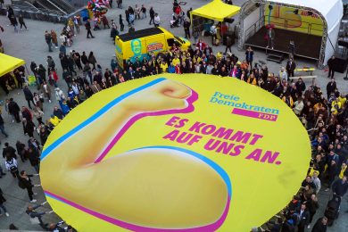 Zum Endspurt wagen CDU und FDP noch eine Zuspitzung in der Koalitionsfrage