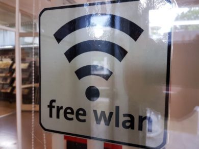 Langer Weg in die WLAN-Oase