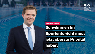JU-Chef: Kinder sollen Schwimmunterricht schnell nachholen