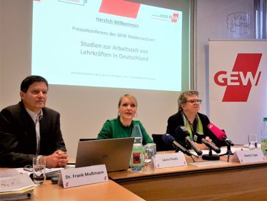 Lehrer arbeiten mehr und unterrichten weniger
