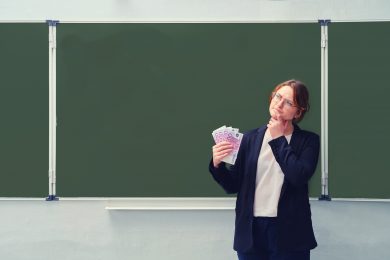 Berufsschullehrer protestieren: Alle reden über A13, hier aber geht es erst mal um A10