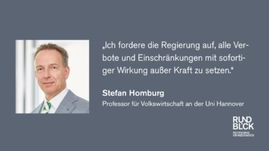 Scharfer Lockdown-Kritiker legt nach