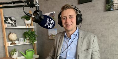 Neu im Landtag: Tim Wook hat seinen Wahlkampf schon im März gestartet