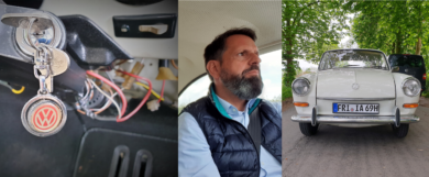 Mit Olaf Lies unterwegs im Oldtimer: „Weniger CO2 geht ja gar nicht“