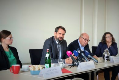 Lies empfängt Länderkollegen