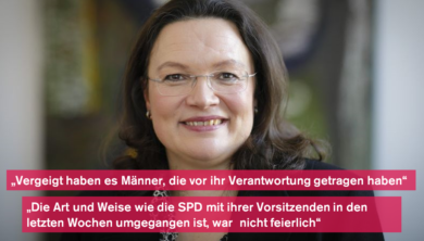 Nahles-Rücktritt: Reaktionen aus Niedersachsen
