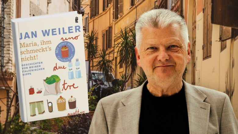 Stefan Politze empfiehlt das Buch „Maria, ihm schmeckt's nicht!“ von Jan Weiler. | Foto: SPD, Ullstein, Canva