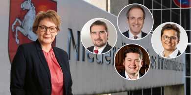 Daniela Behrens wird Innenministerin – aber wirklich nur bis nächsten Mittwoch