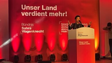 Wagenknecht begeistert 900 Anhänger in Hannover
