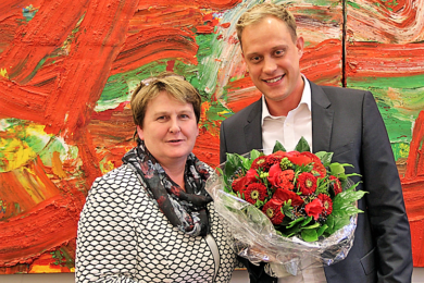 Ostfriesisches Gespann der Spitze der SPD-Fraktion