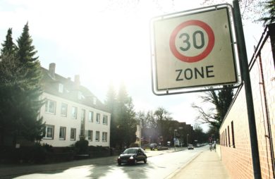 Polizeigewerkschafter fordert Tempo 30 als Standard in Innenstädten