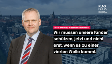 Thümler fordert Impfempfehlung für Kinder ab 12
