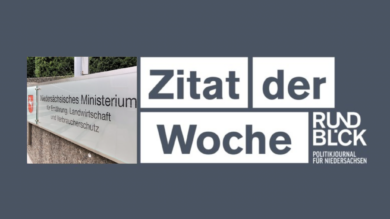 Das Zitat der Woche…