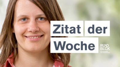 Das Zitat der Woche…